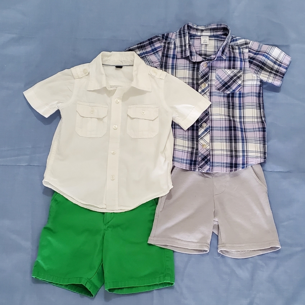 Lot of 4 Boys Summer Clothes
